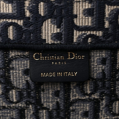 Christian Dior Oblique Large Book Tote Blue Multicolor 6 of 10