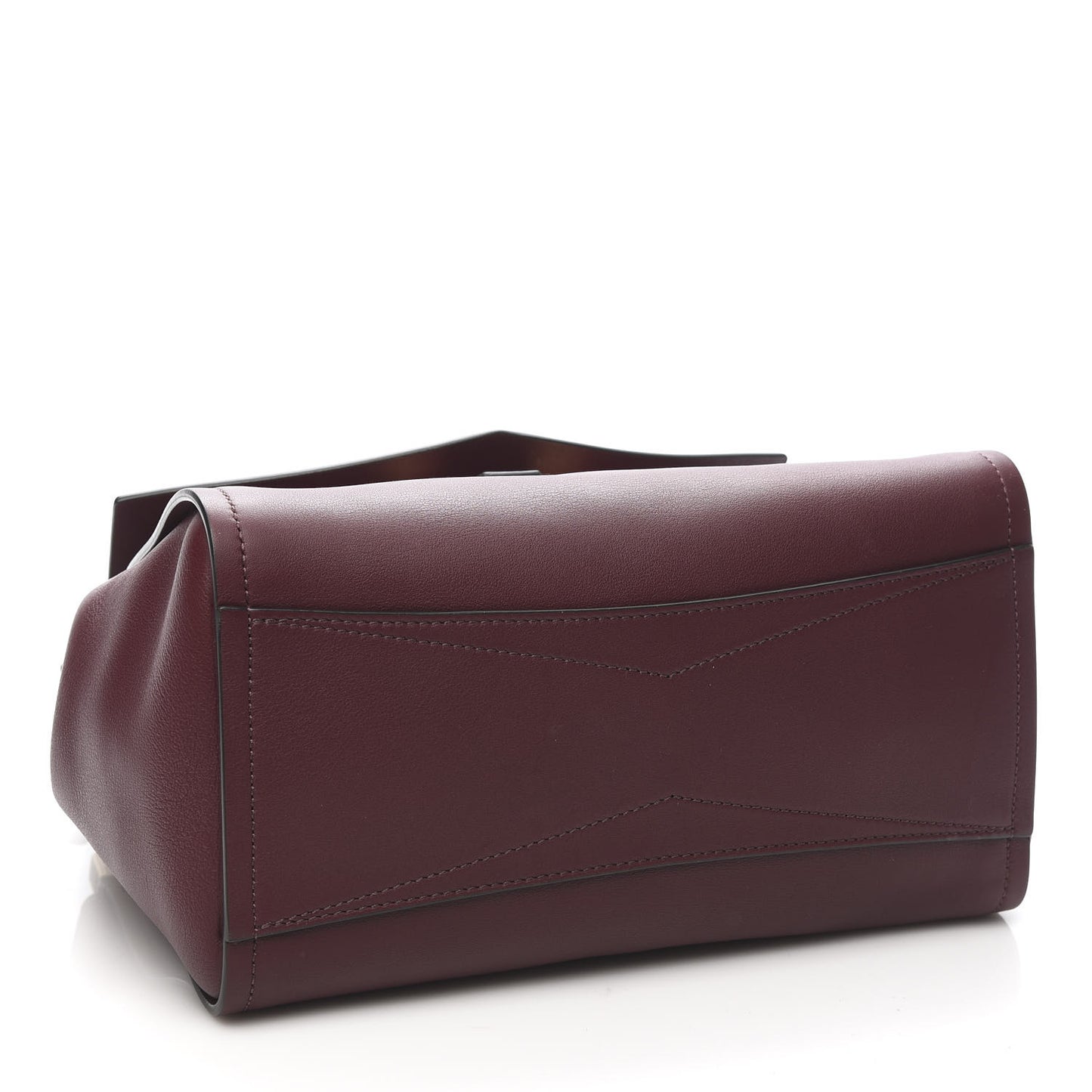 Calfskin Small Mystic Shoulder Bag Aubergine