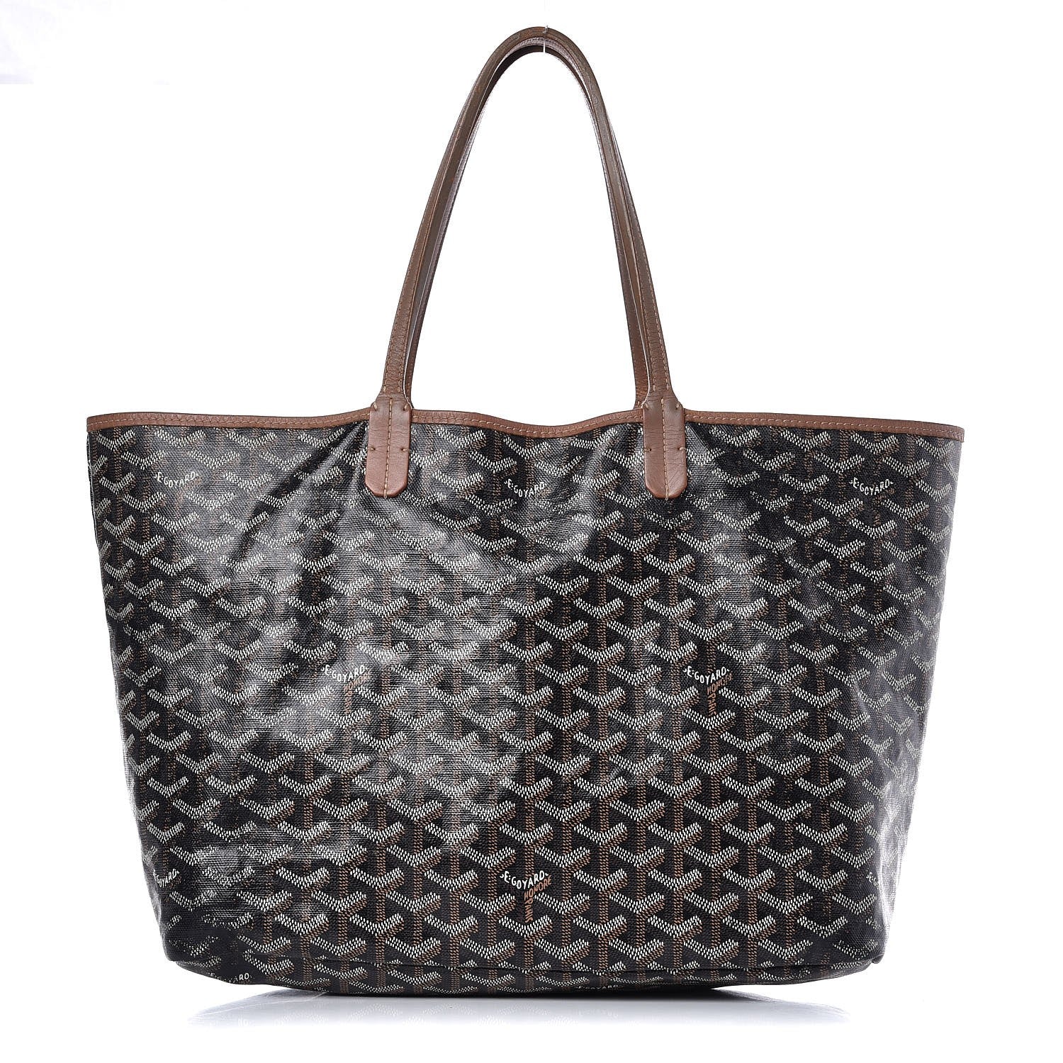 Goyard Goyardine Saint Louis PM Black Gold 1 of 17