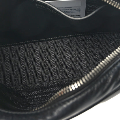 Prada Soft Calfskin Diagramme Camera Bag Black 10 of 15