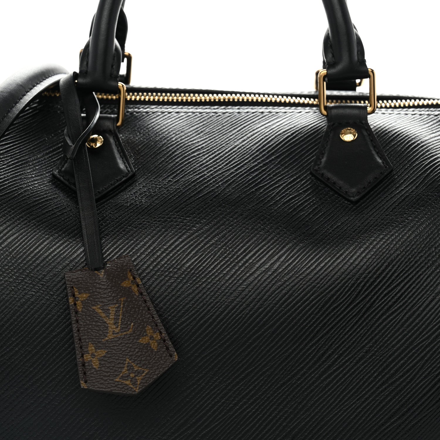 Louis Vuitton Epi Speedy Soft 30 Black 7 of 9