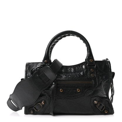 Balenciaga Agneau Classic Hardware Mini City Black 1 of 11