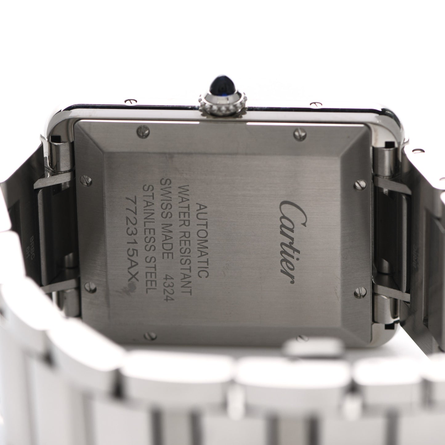 Stainless Steel 31mm Tank Must Automatic Watch