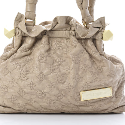 Louis Vuitton Lambskin Olympe Stratus PM Ecru 8 of 12