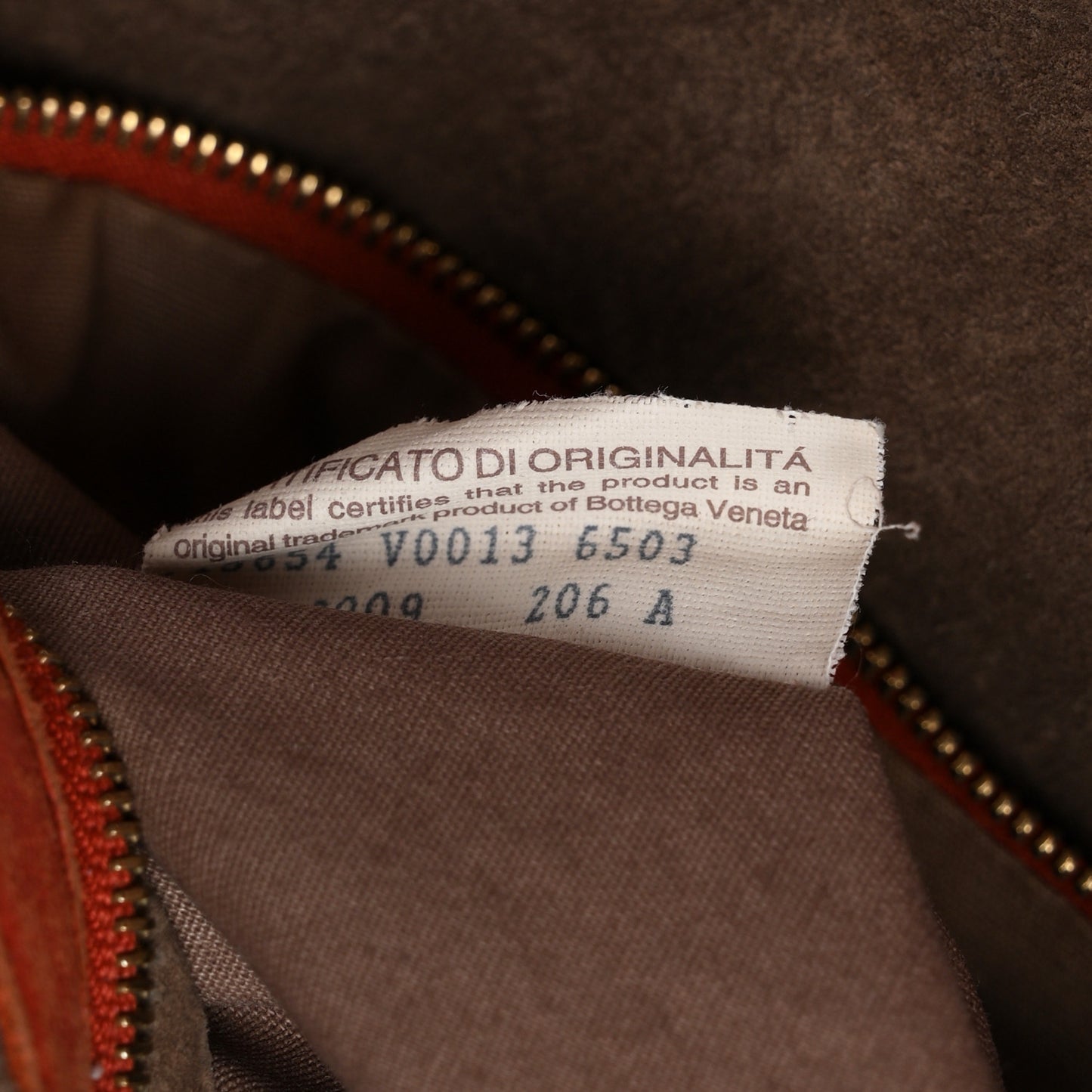 Nappa Intrecciato Large Veneta Hobo Brique