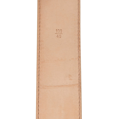 Louis Vuitton Damier Azur LV Initiales Belt 100 40 5 of 7