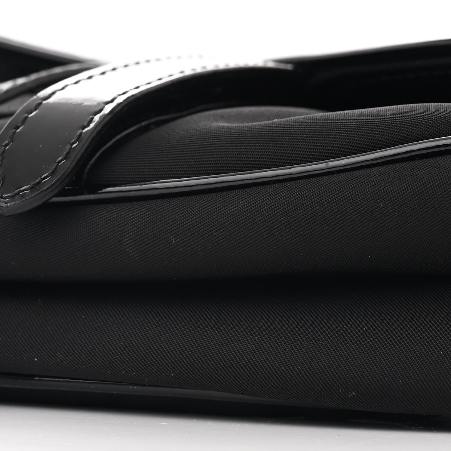Christian Dior Nylon Saddle Bag Black 10 of 10