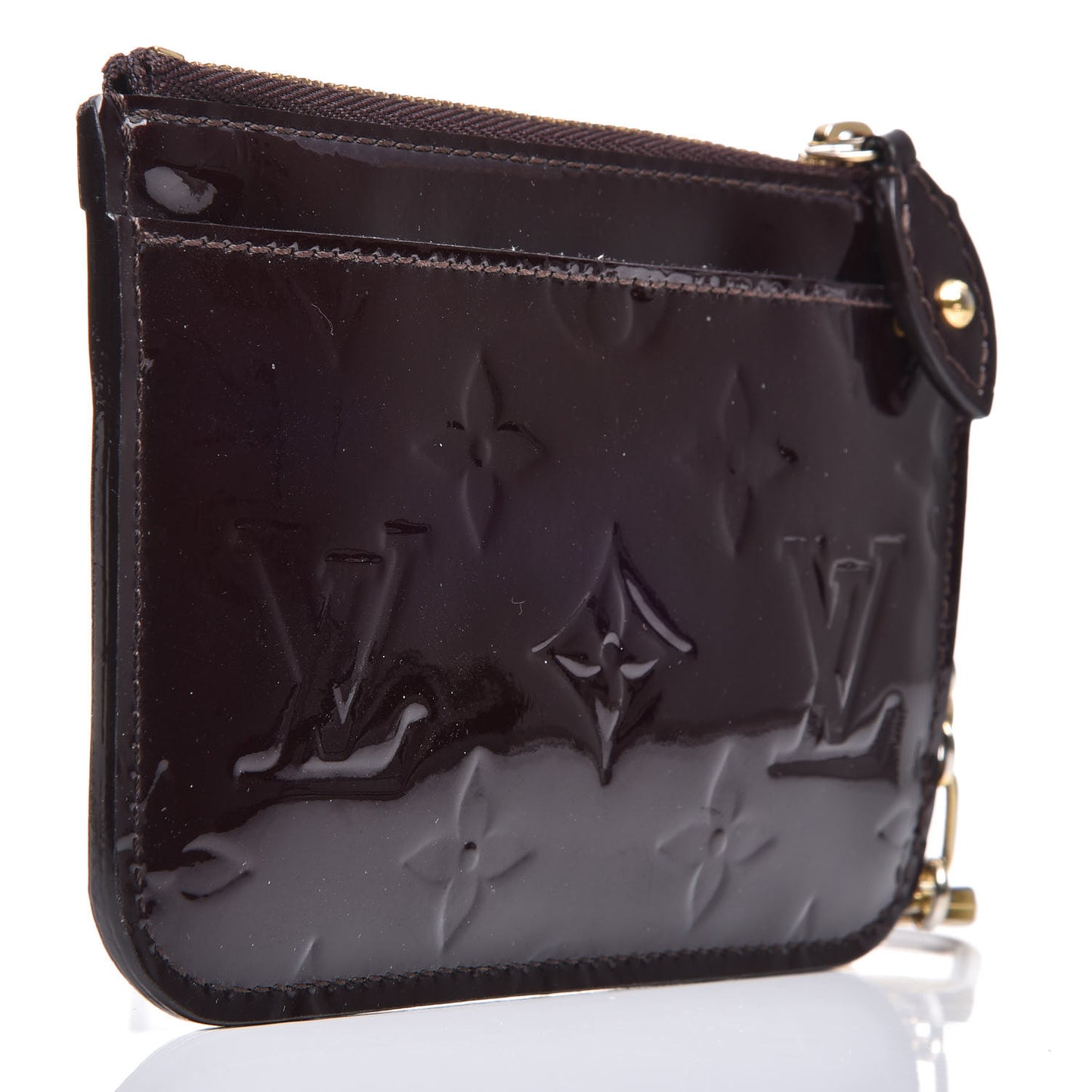 Vernis Key Pouch Amarante