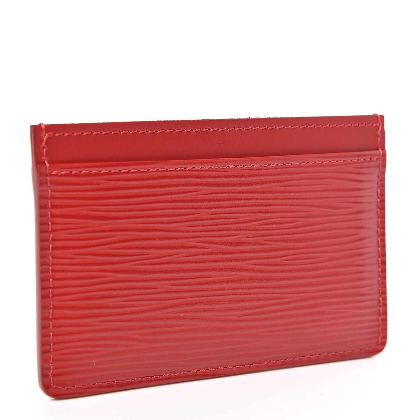Epi Card Holder Carmine