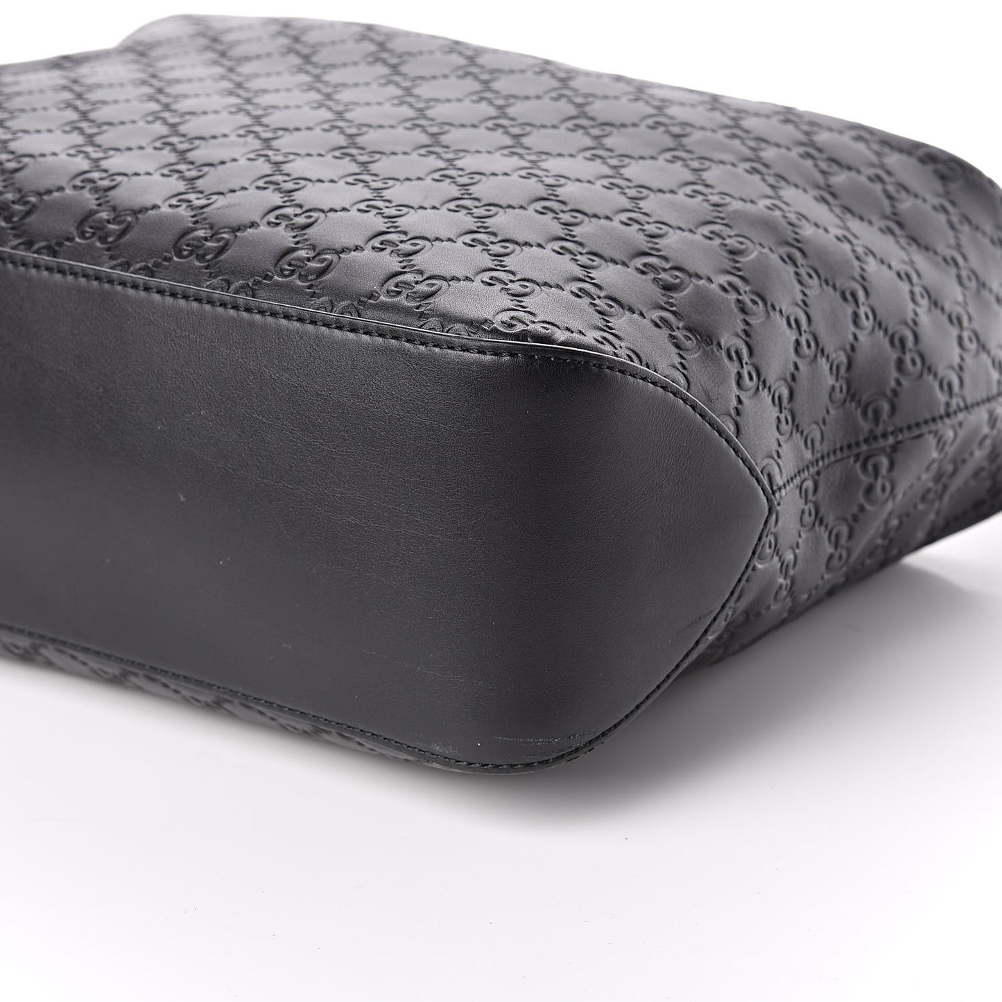 Guccissima Signature Large Linea A Hobo Black