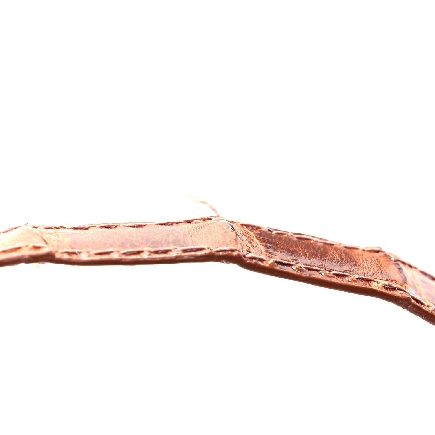 Nancy Gonzalez Crocodile Envelope Shoulder Bag Cognac 9 of 9