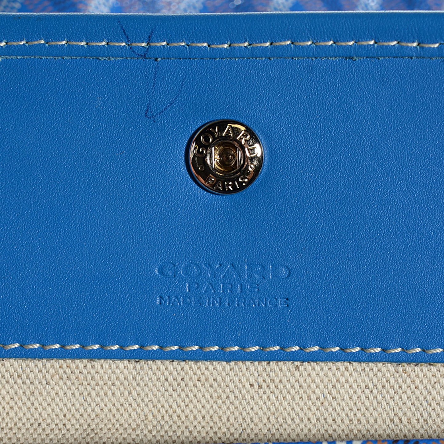 Goyardine Saint Louis PM Sky Blue