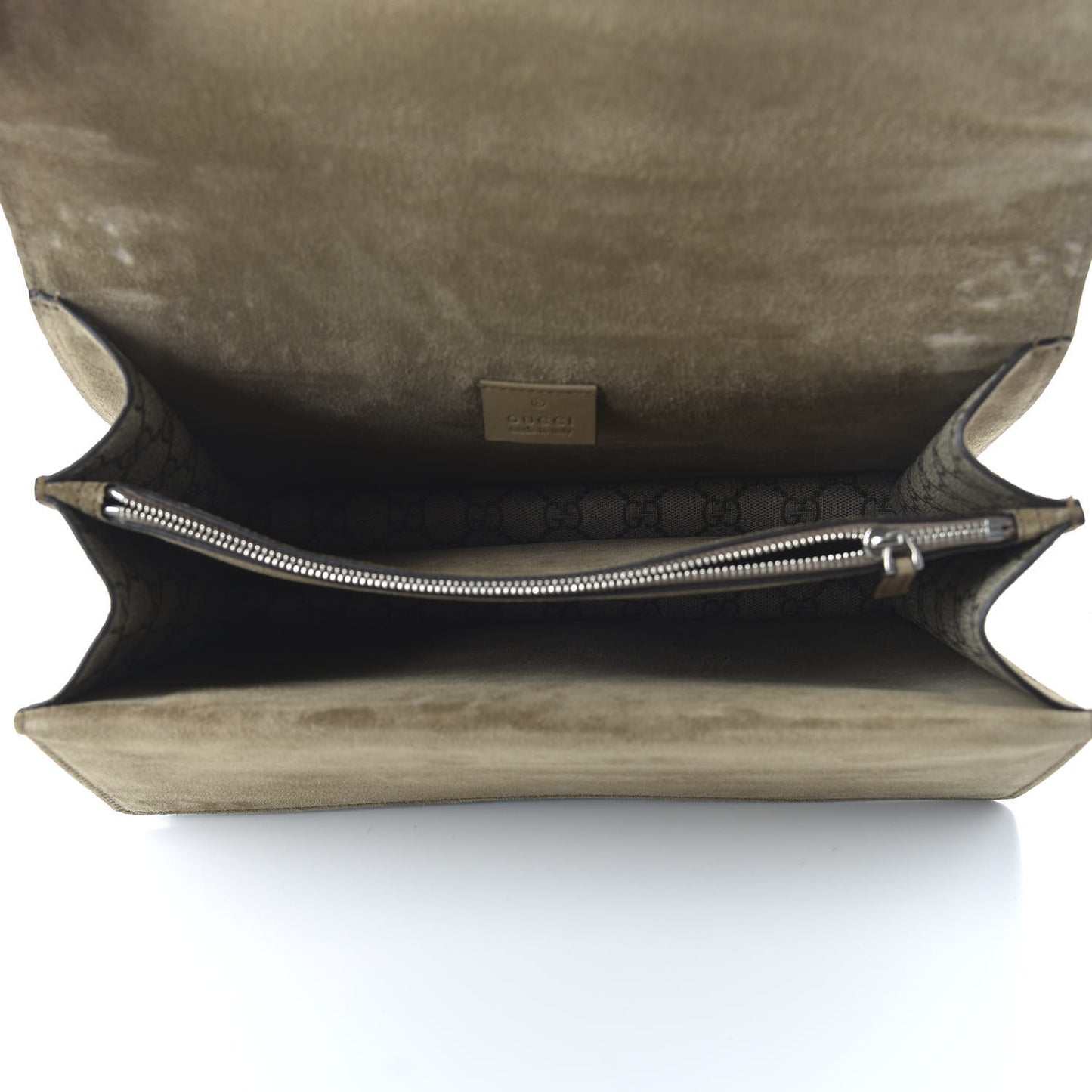 GG Supreme Monogram Embroidered Medium Dionysus Shoulder Bag Beige