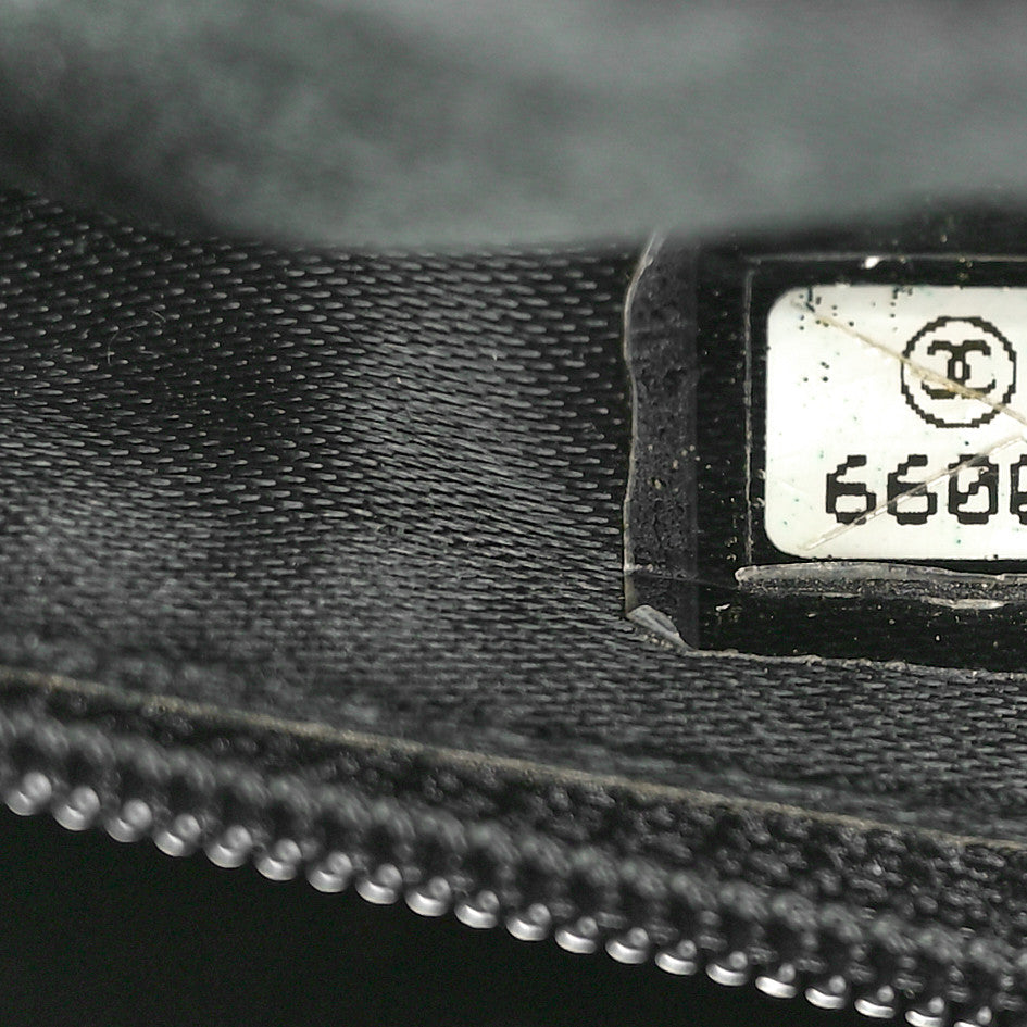 Chanel Caviar Quilted Jumbo Kelly Flap Black 7 of 11