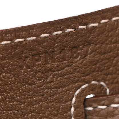 Hermes Togo Kelly Retourne 32 Etoupe 7 of 13