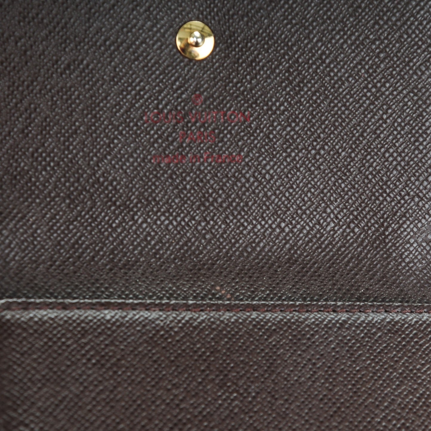 Damier Ebene Elise Wallet