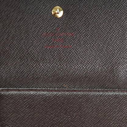 Louis Vuitton Damier Ebene Elise Wallet 6 of 9