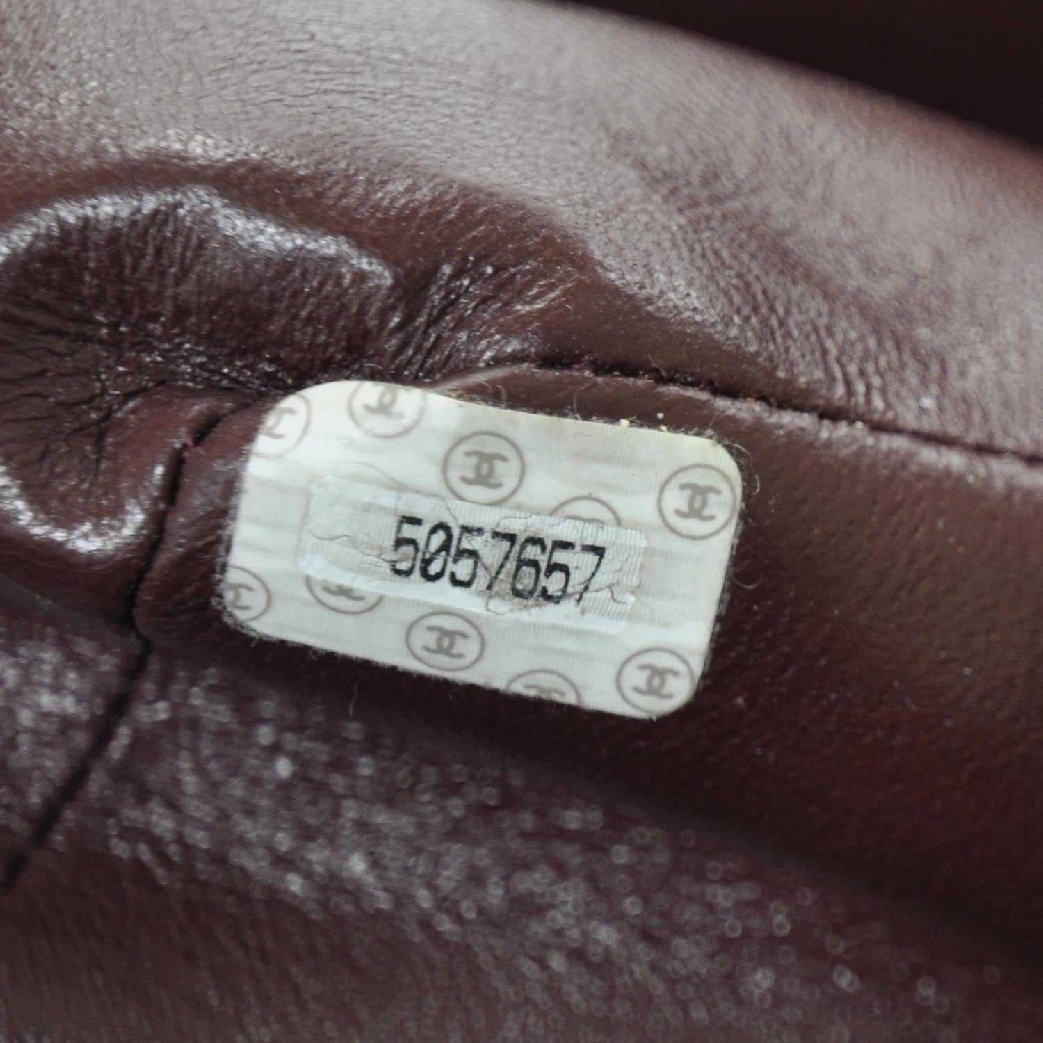 Chanel Lambskin Quilted Jumbo Flap Black 8 of 10