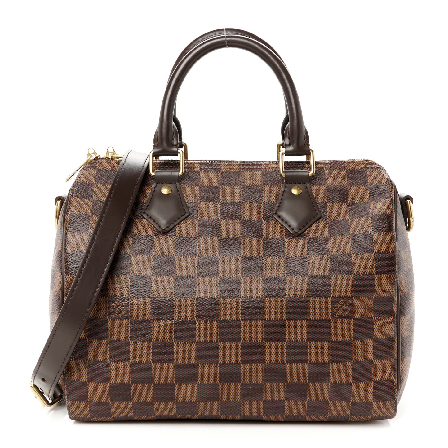 Damier Ebene Speedy Bandouliere 25