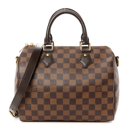 Louis Vuitton Damier Ebene Speedy Bandouliere 25 1 of 14