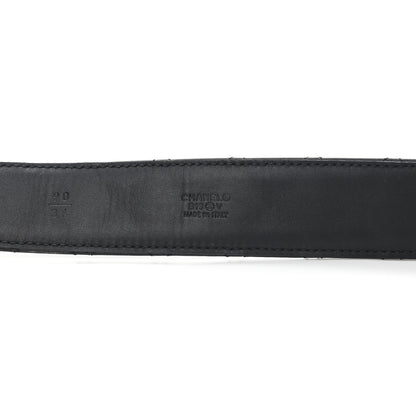 Chanel Lambskin Quilted CC Chain Belt 90 36 Black 3 of 6