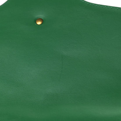 Gucci Jacquard Matelasse Floral Medium GG Marmont Shoulder Bag Green 12 of 13