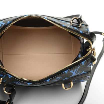 Louis Vuitton Colored Monogram Speedy Amazon PM Blue Black 5 of 6