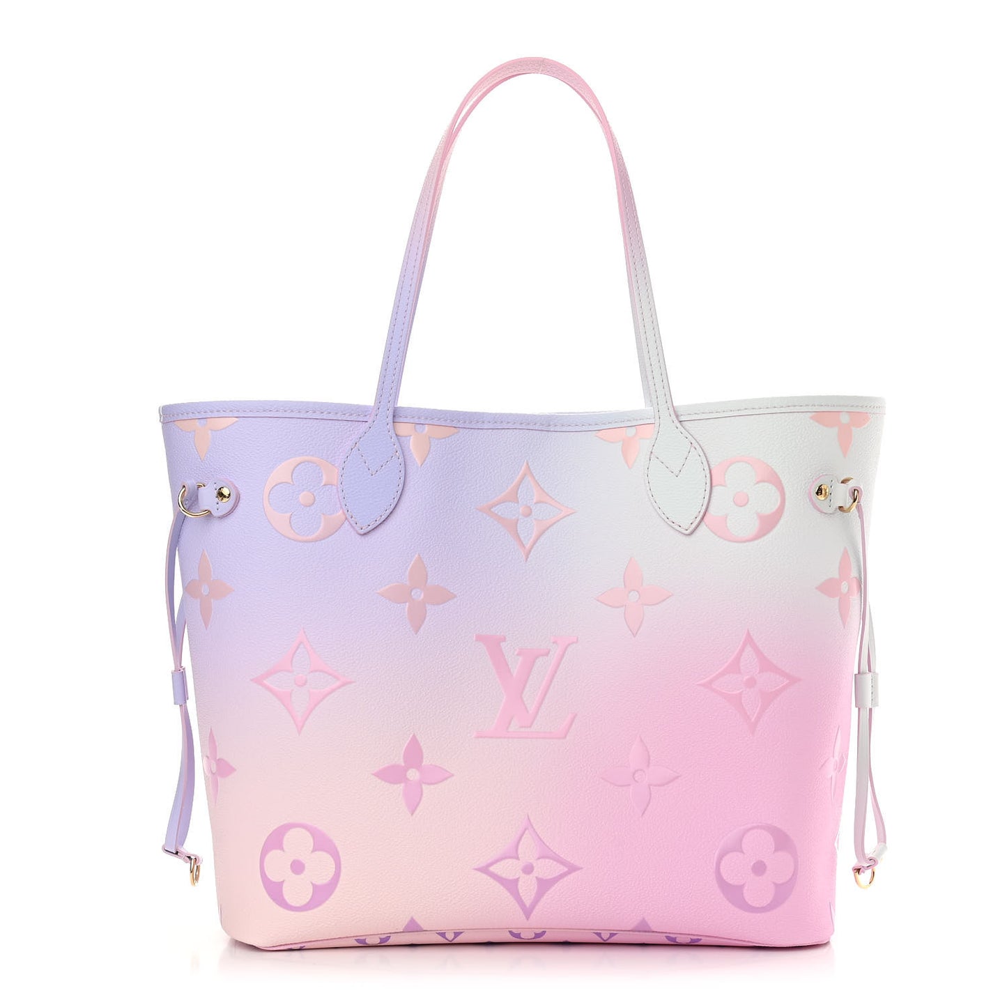Monogram Giant Spring In The City Neverfull MM Sunrise Pastel