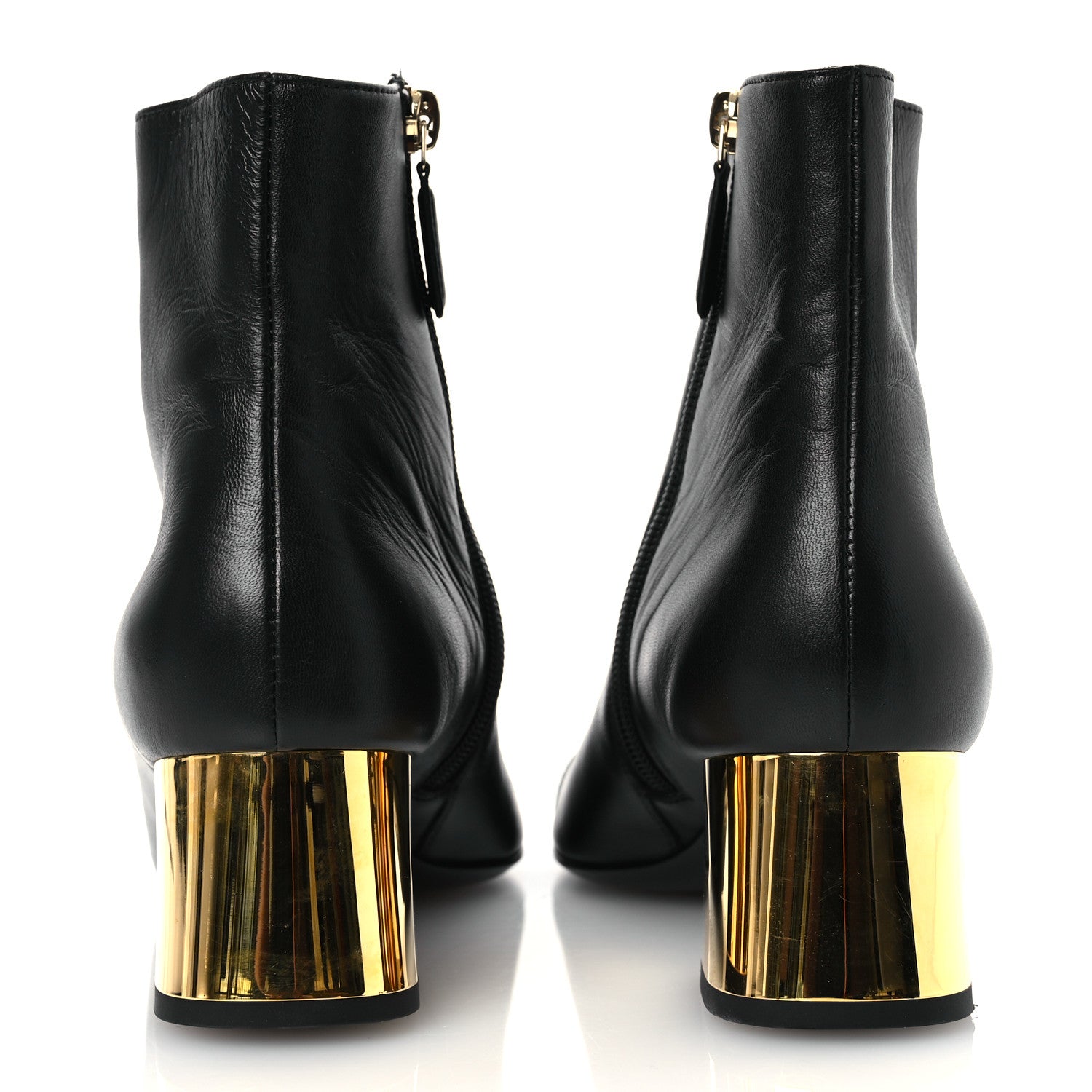 Chanel Mixed Fibers Lambskin Patent Calfskin Convertible High Boots 38 Black 12 of 22