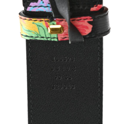 Gucci X KEN SCOTT Calfskin Double G 40mm Belt 90 36 Black Multicolor 6 of 8