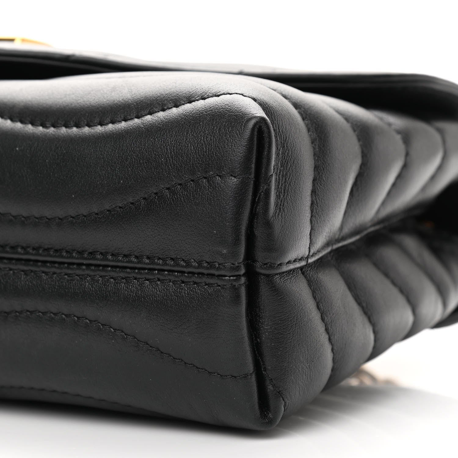 Louis Vuitton Calfskin LV New Wave Chain Bag Black 9 of 9
