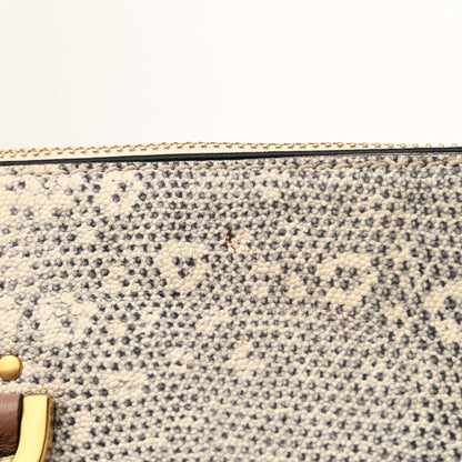 Chloe Calfskin Lizard Embossed Large Marcie Satchel 20 of 20
