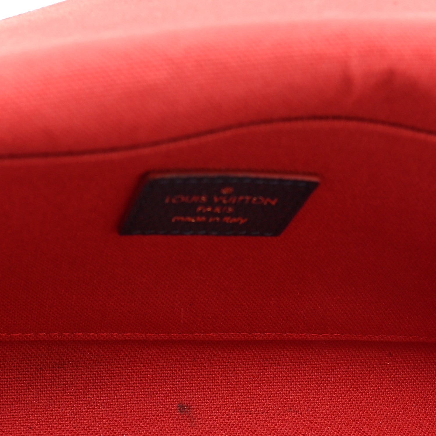 Louis Vuitton Empreinte Pochette Felicie Chain Wallet Marine Rouge 6 of 11