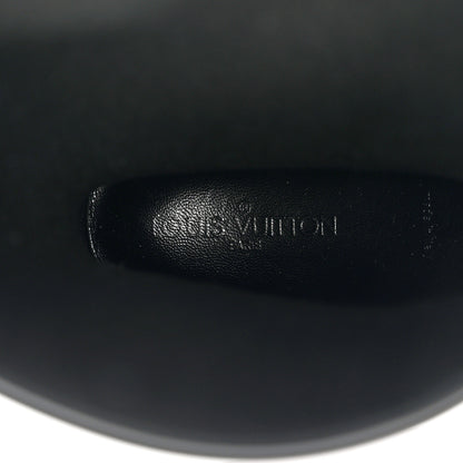 Louis Vuitton Rubber Embossed Monogram Splash Rain Boots 41 Black 6 of 7