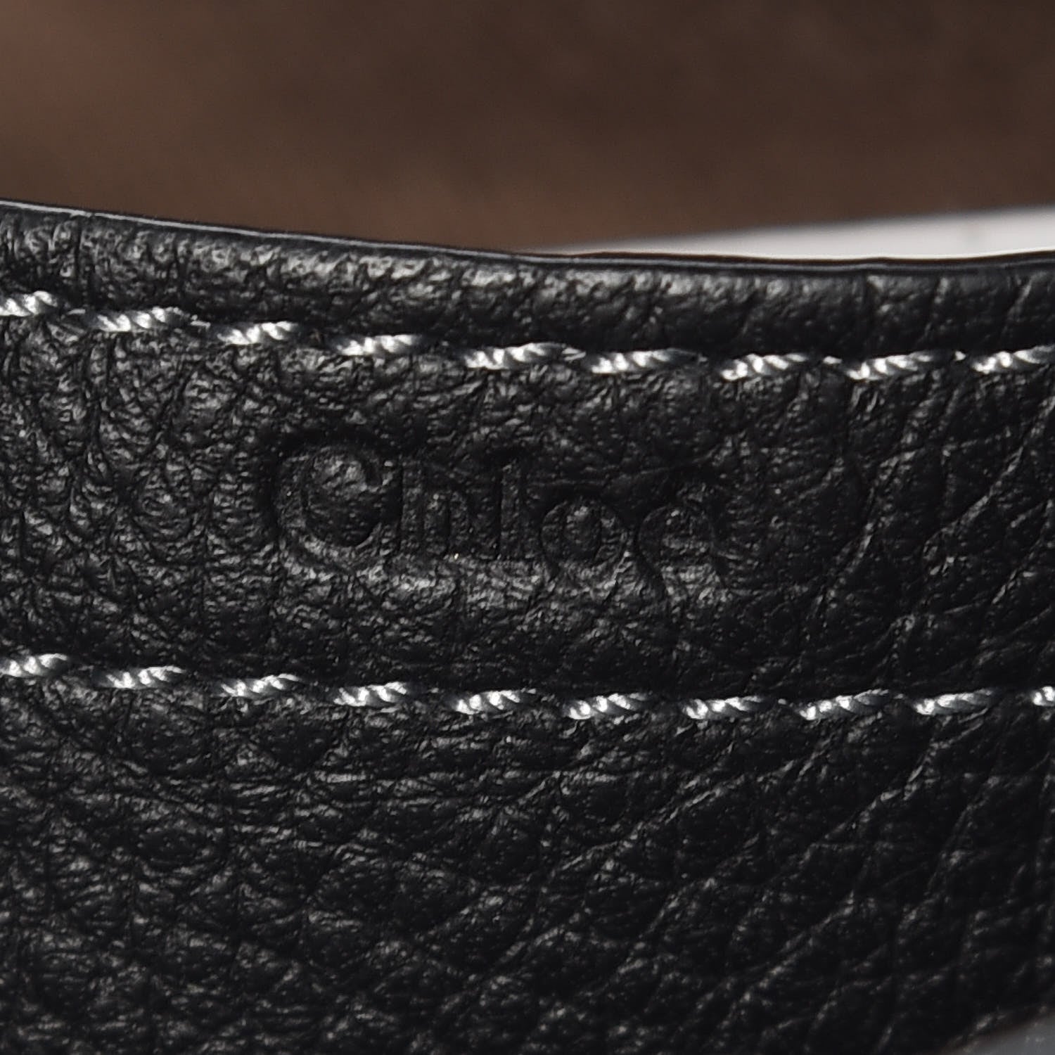 Chloe Calfskin Medium Marcie Round Crossbody Bag Black 8 of 9