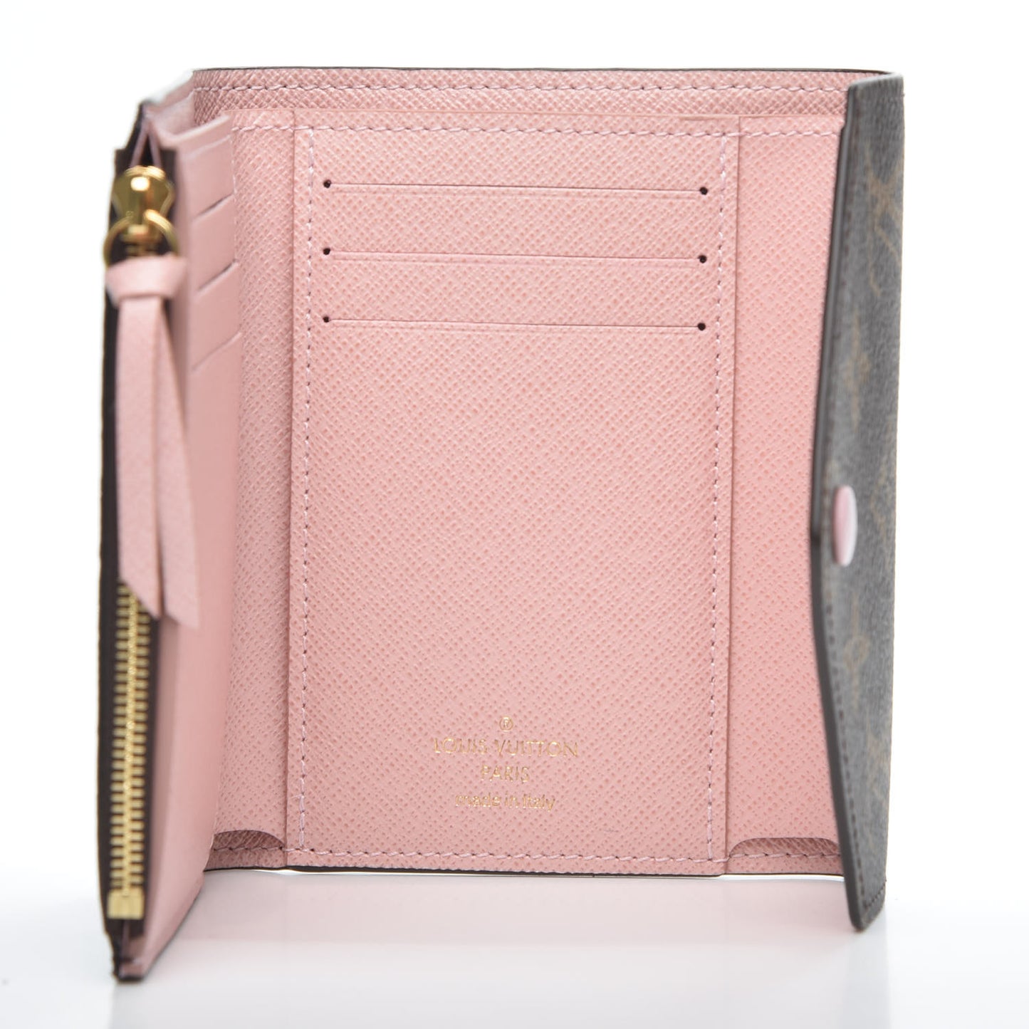 Monogram Victorine Wallet Rose Ballerine