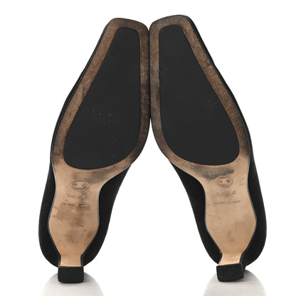 Chanel Suede CC Pumps 36.5 Black 6 of 9
