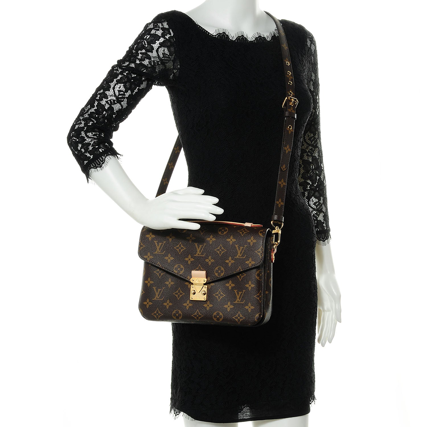 Louis Vuitton Monogram Pochette Metis 2 of 8