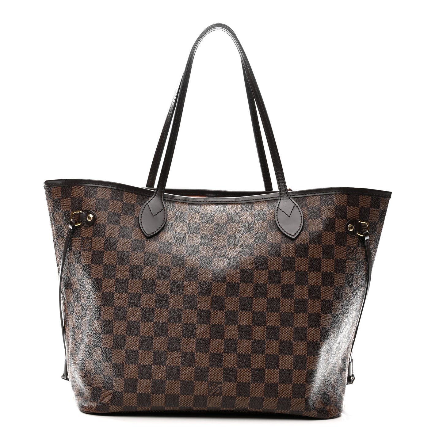 Damier Ebene Neo Neverfull MM Rose Ballerine