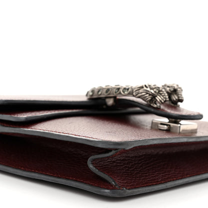 Gucci Dollar Calfskin Crystal Mini Dionysus Shoulder Bag Vintage Bordeaux 9 of 12