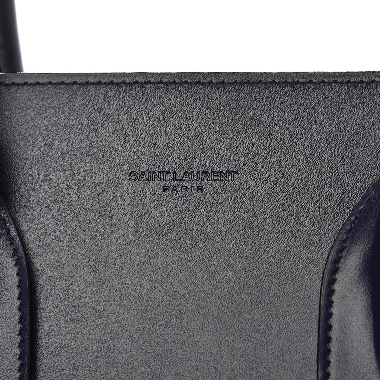 Smooth Calfskin Small Double Face Sac De Jour Marine Black