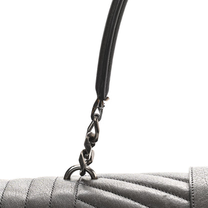 Saint Laurent Sheepskin Tri-quilt Monogram Large College Satchel Black 17 of 20