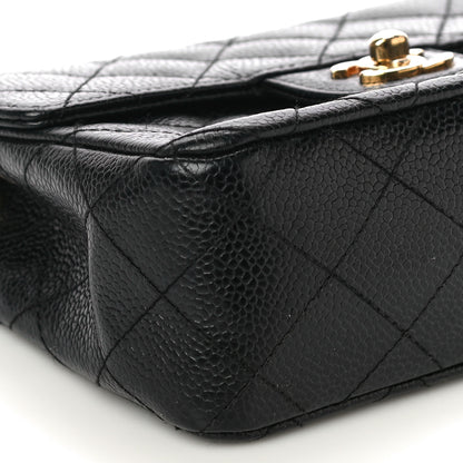 Chanel Caviar Quilted Mini Square Flap Black 8 of 14
