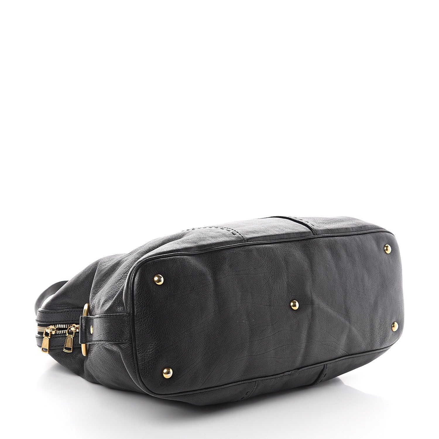Saint Laurent Calfskin Oversized Muse Black 3 of 8
