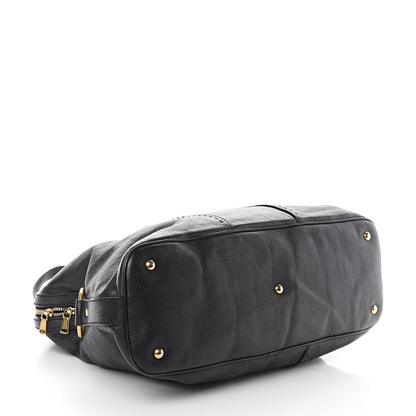 Saint Laurent Calfskin Oversized Muse Black 3 of 8