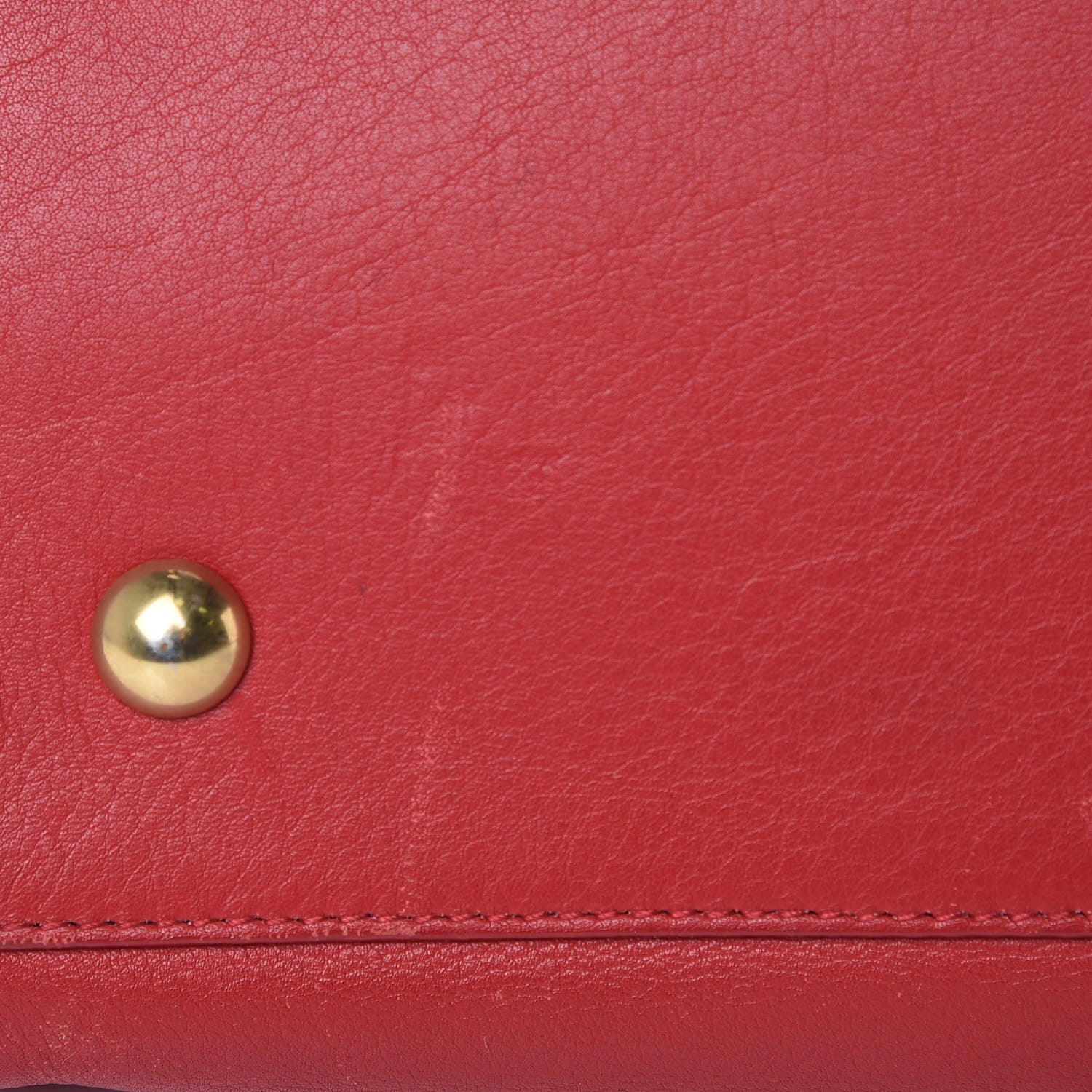 Saint Laurent Calfskin Small Classic Y Cabas Rouge Orient 10 of 15