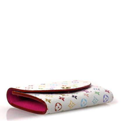 Louis Vuitton LV X TM Monogram Multicolor Rosalie Coin Purse White Kawaii Pink 4 of 7