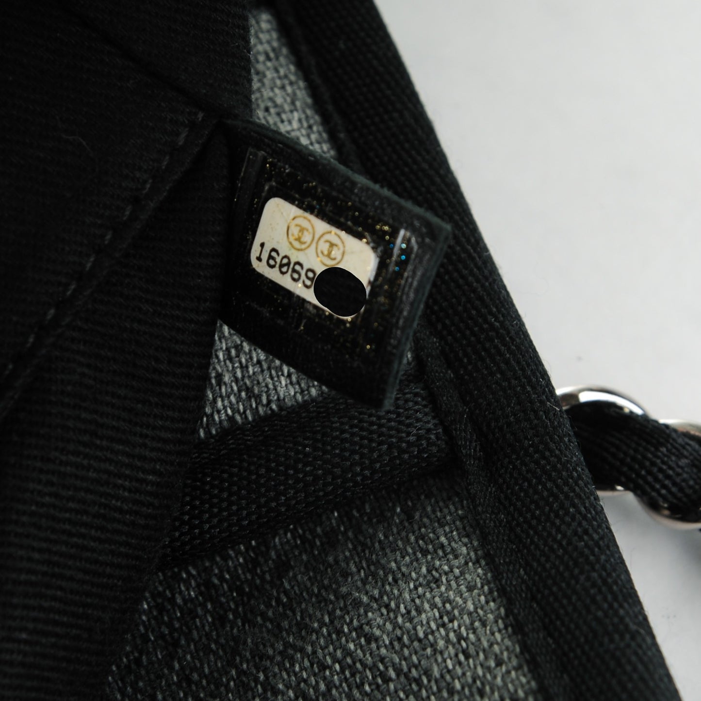 Canvas Mini Deauville Tote Dark Grey