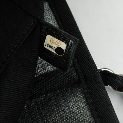 Chanel Canvas Mini Deauville Tote Dark Grey 7 of 7