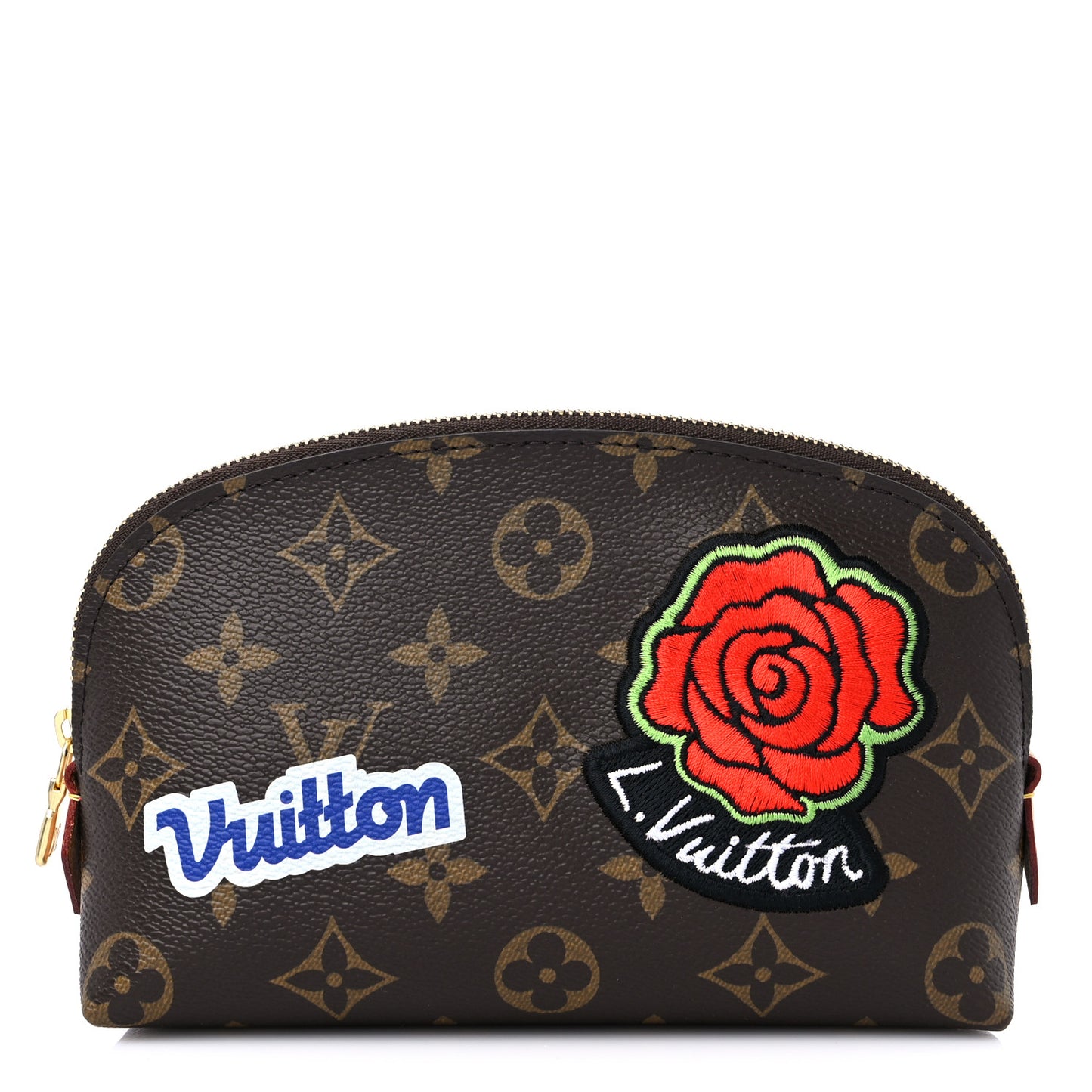 Monogram Patches Cosmetic Pouch PM